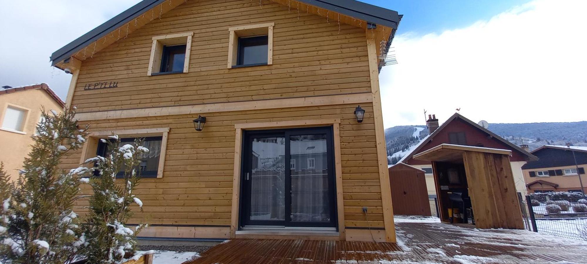 Chalet Le P'Ti Lu Bussang Eksteriør bilde