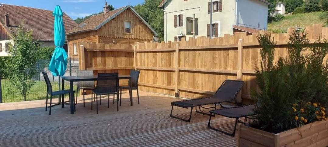 Chalet Le P'Ti Lu Bussang Eksteriør bilde
